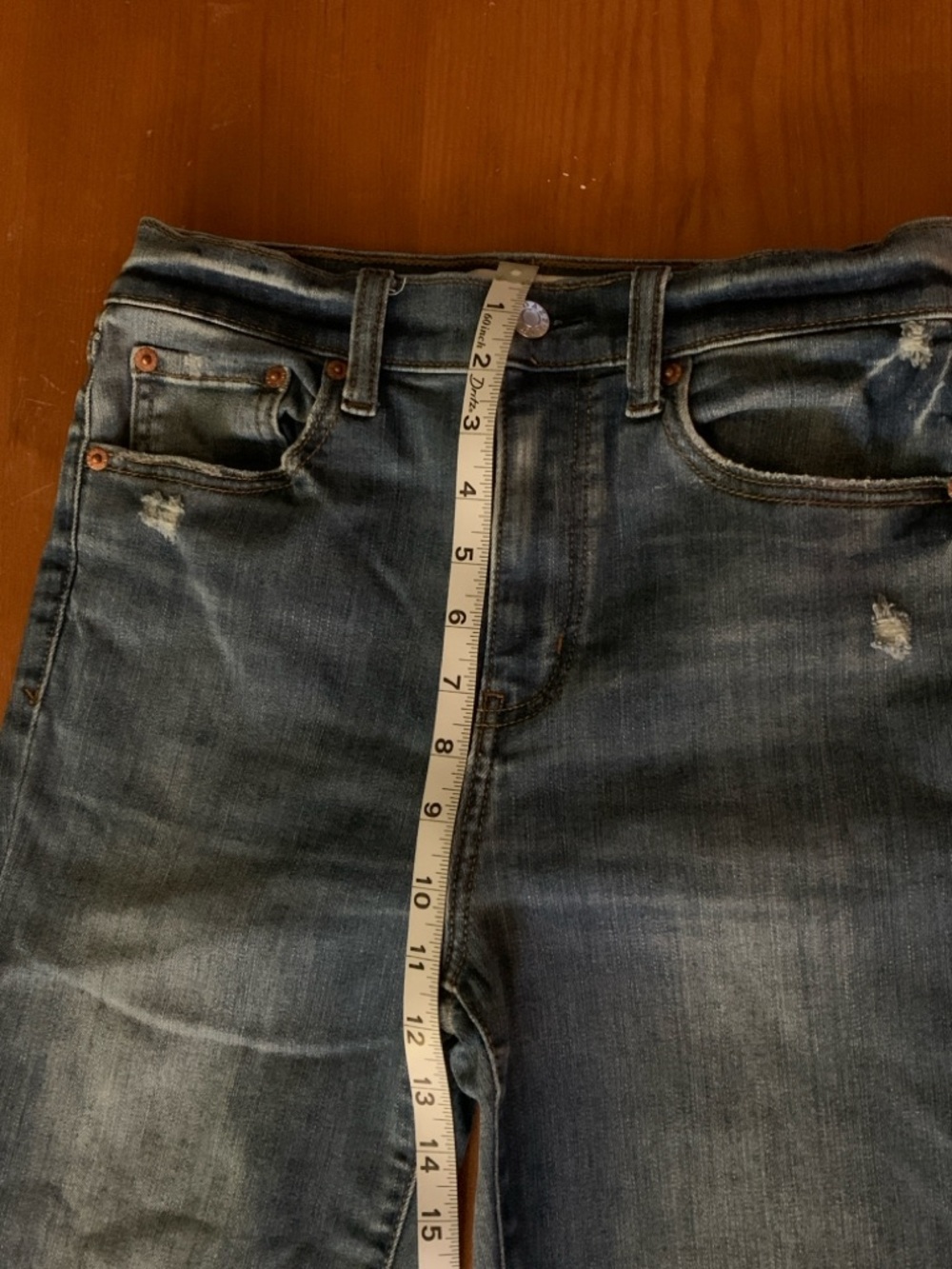DAZE REPREVE Blue Straight-Leg Jeans - Picture 8 of 12